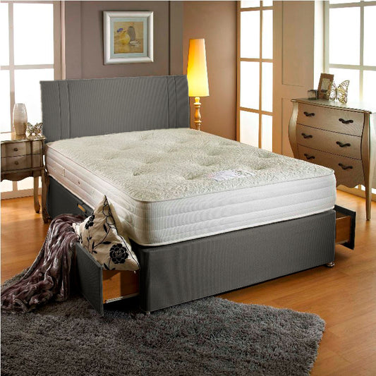 Panda 1000 Sprung Bamboo Divan Bed Set