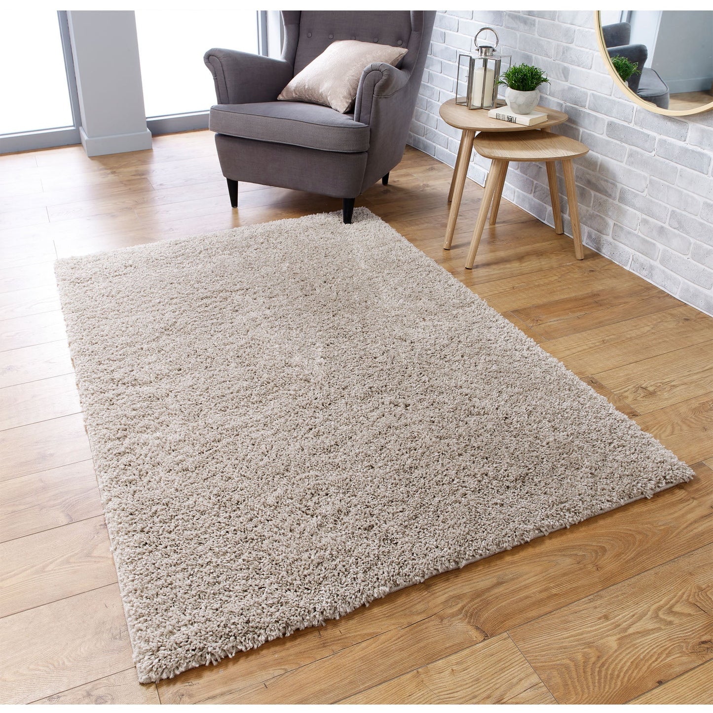 Serene Light Beige Rug