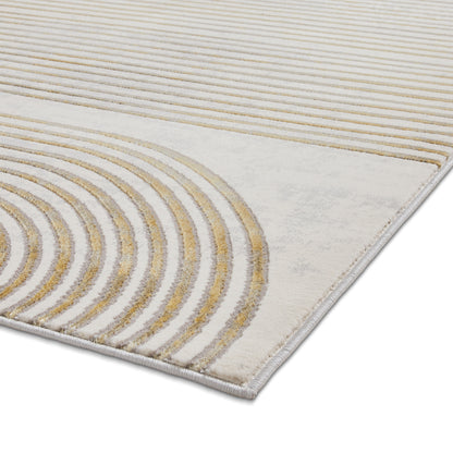 Apollo 2683 Grey & Gold Rug