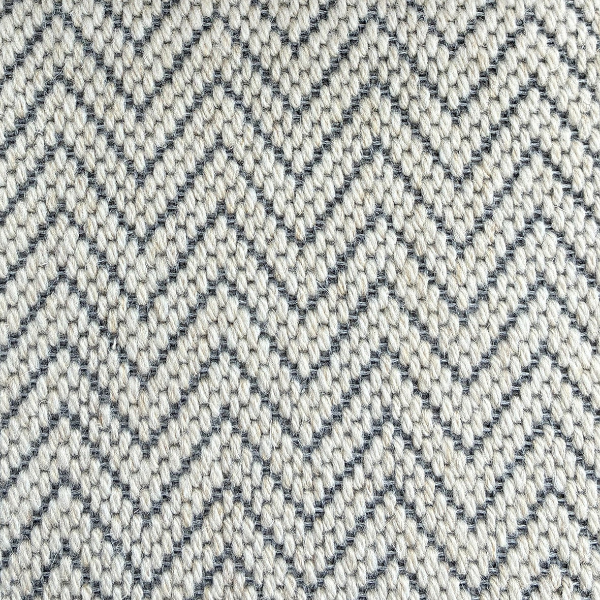 Herringbone Axis Flatweave Wool Carpet Collection