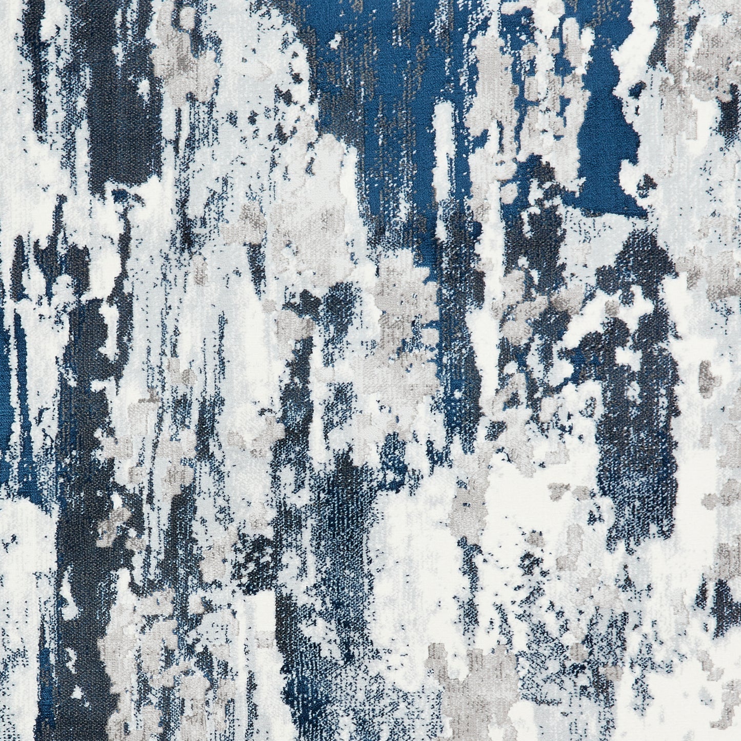 Apollo GR580 Grey & Navy Rug