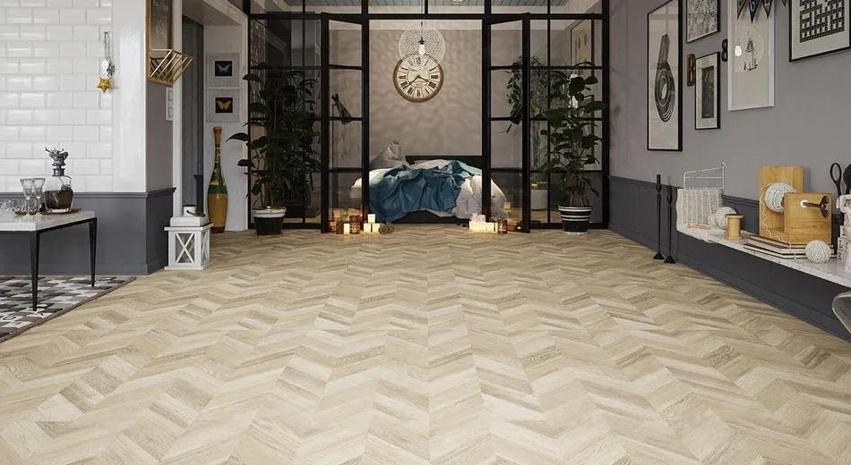 AGT Pruva 8mm Laminate Herringbone Flooring