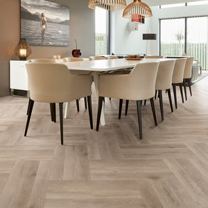 COREtec Naturals Herringbone Collection Rigid Core Click Luxury Vinyl Tile Plank image