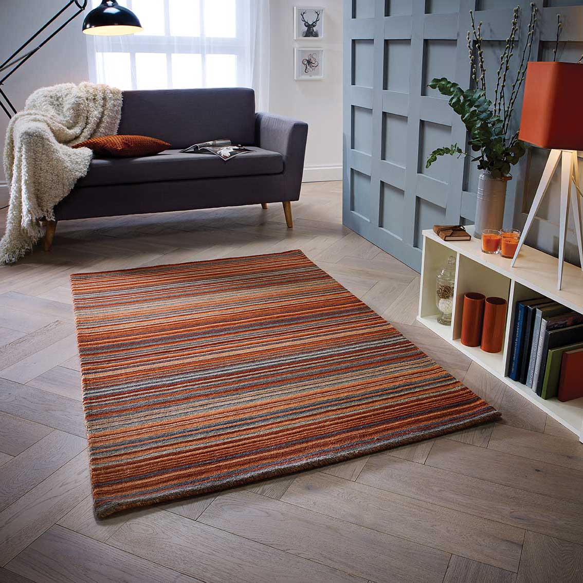 Carter Rust Rug