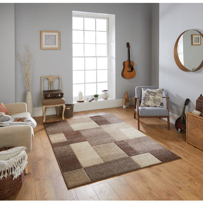 Portland Beige Design 2 Rug (8425D)