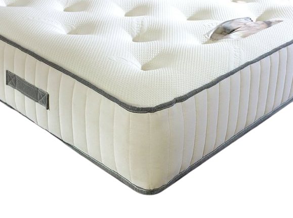 Henderson Memory Foam Bed with Winged Headboard